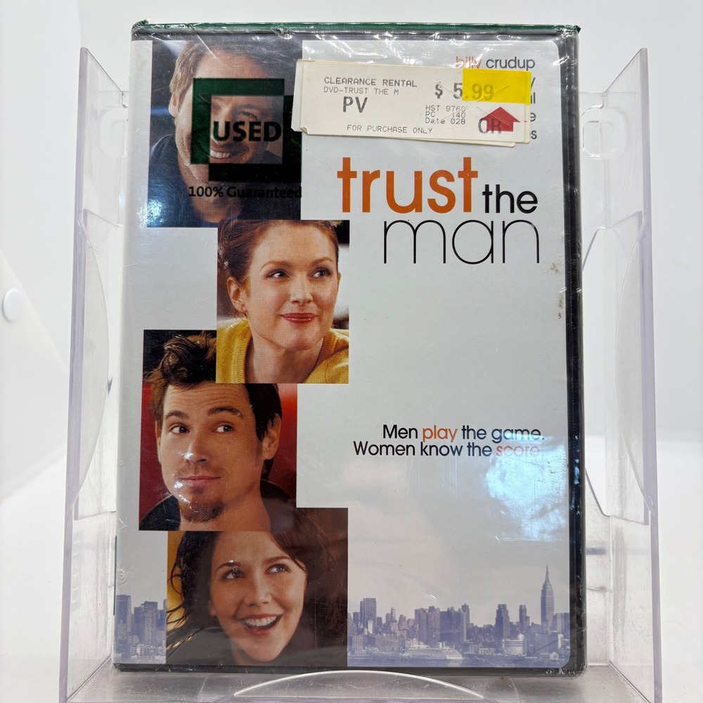 Trust‎ the Man DVD Julianne Moore David Duchovny Maggie Gyllenhaal RomCom 2006